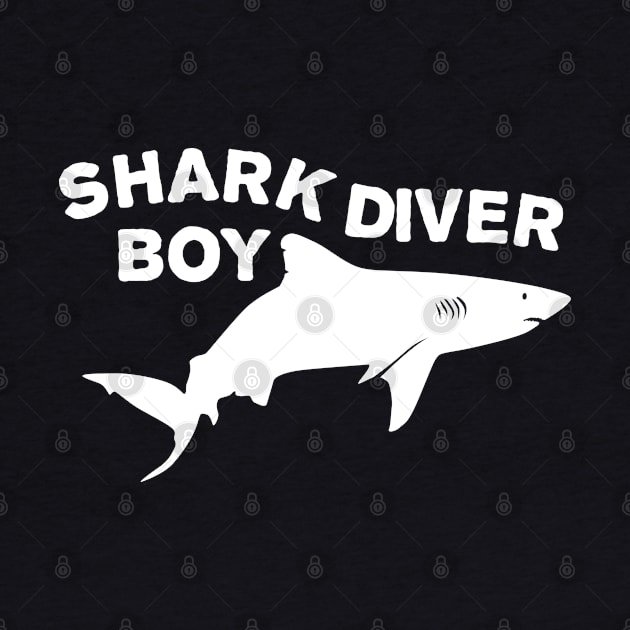 Shark Diver Boy by TMBTM